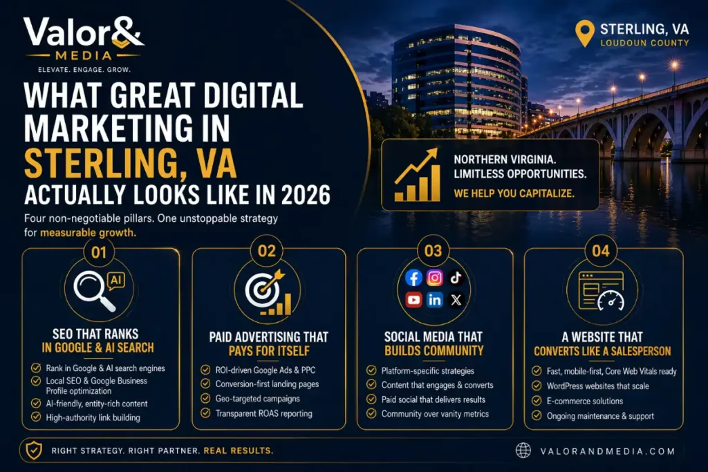 What Great Digital Marketing in Sterling VA Actually Looks Like in 2026